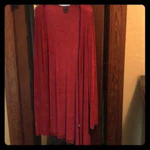 Light knee length cardigan